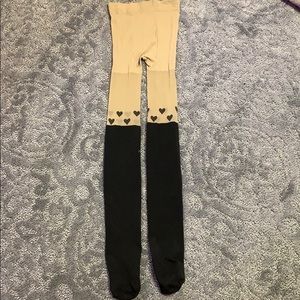 heart design leggings